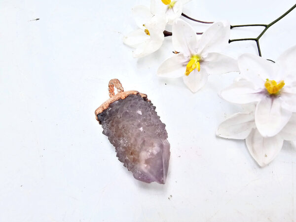 Spirit Quartz Copper Pendant