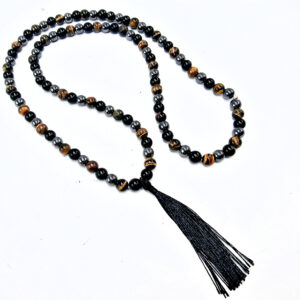 Triple Protection Mala Necklace