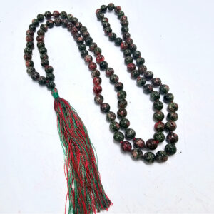Unakite Mala Necklace