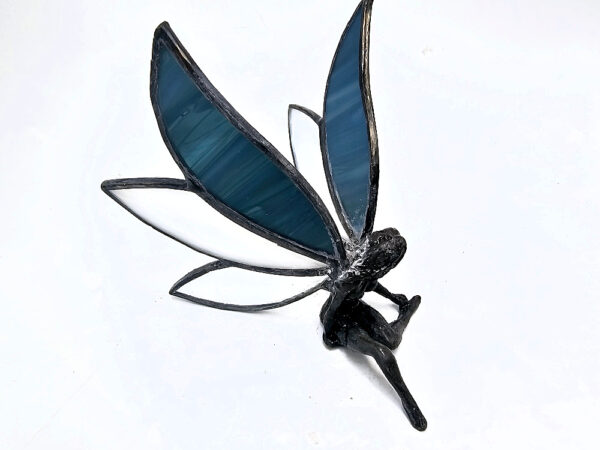 Stained Glass Winter Fairy -Snow Petal - Image 2