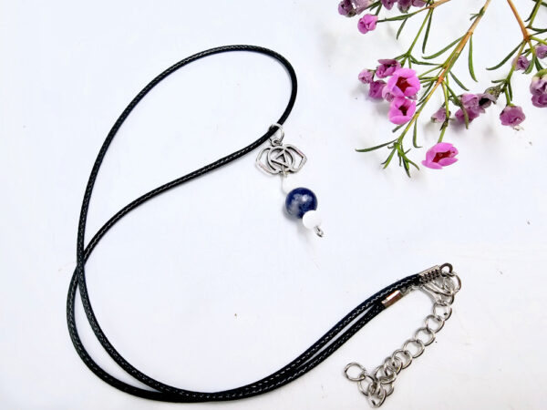 Third Eye Chakra Necklace - Sodalite - Image 3
