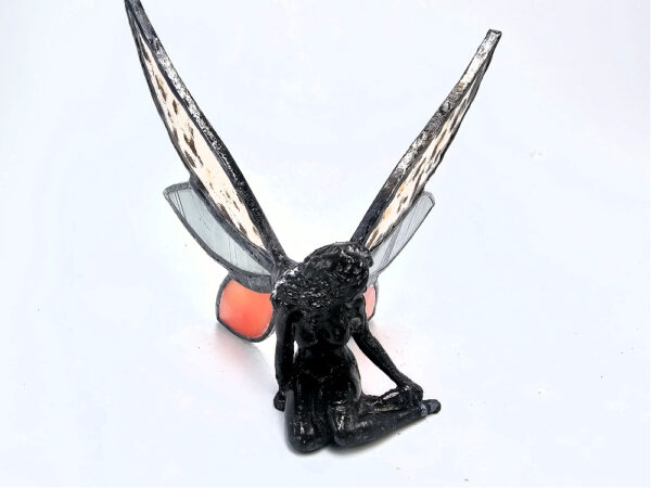 Stained Glass Autumn Fairy - Amber - Image 2
