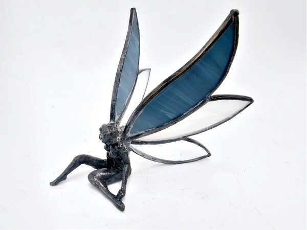 Stained Glass Winter Fairy