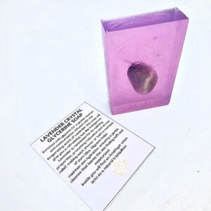 Lavender Crystal Glycerine Soap