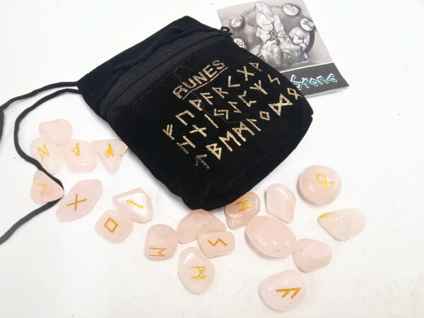 Rune Stones (Rose Quartz)