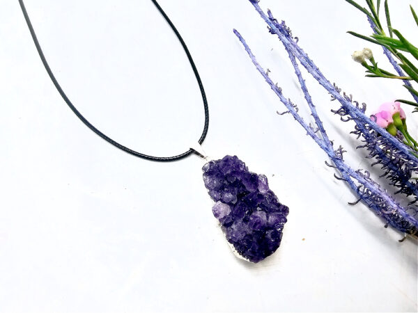 Amethyst Cluster Necklace