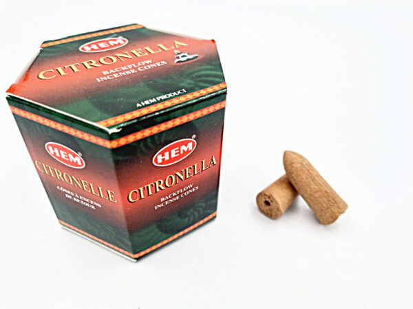 Hem Citronella Backflow Incense Cones (Pack Of 40)