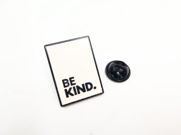 Be Kind Square Pin Badge