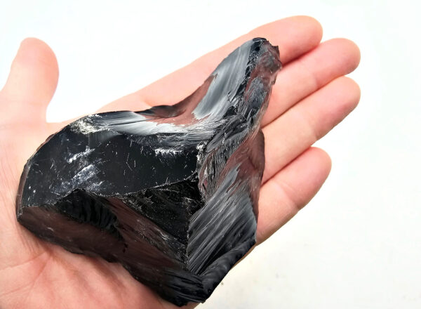 Black Obsidian Rough Large