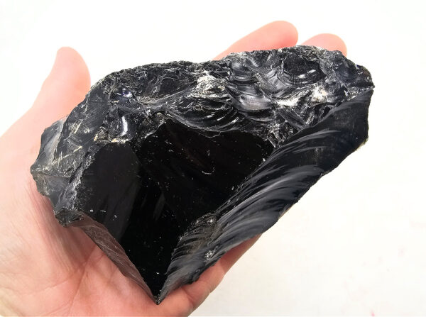 Black Obsidian Rough Large