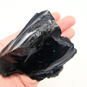 Black Obsidian Rough Large