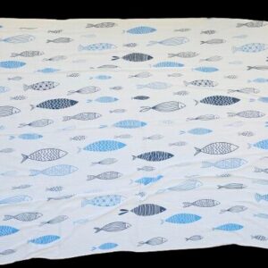 Blue Fish Sarong