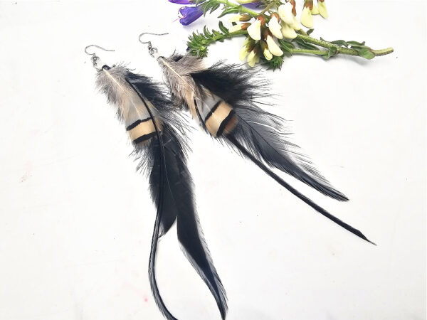 Bohemian Feather Earrings