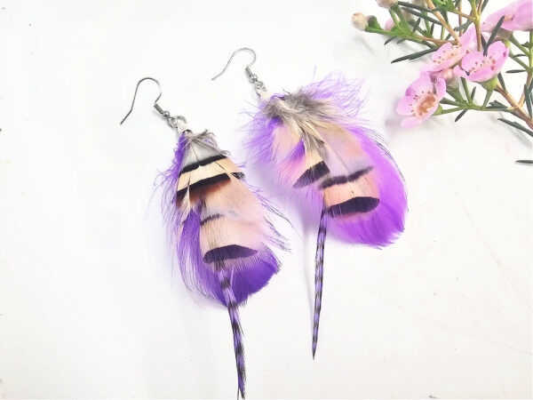 Bohemian Feather Earrings