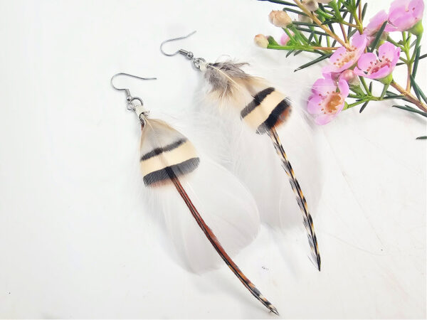 Bohemian Feather Earrings