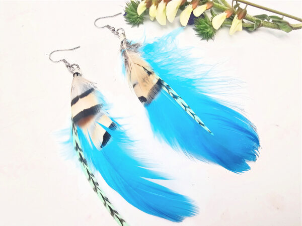 Bohemian Feather Earrings