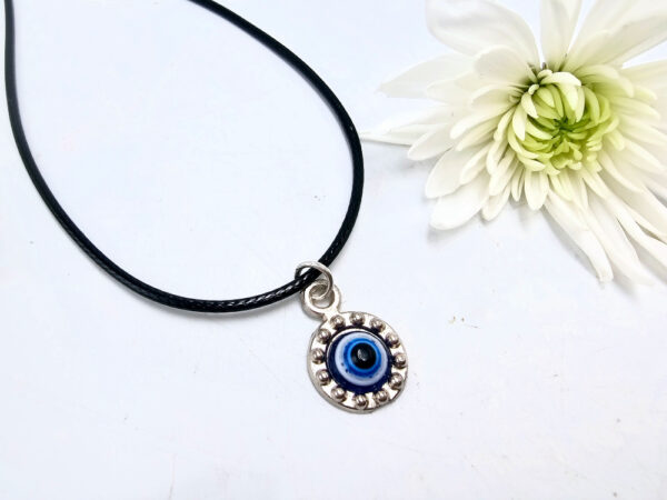 Evil Eye Necklace Mini Flower
