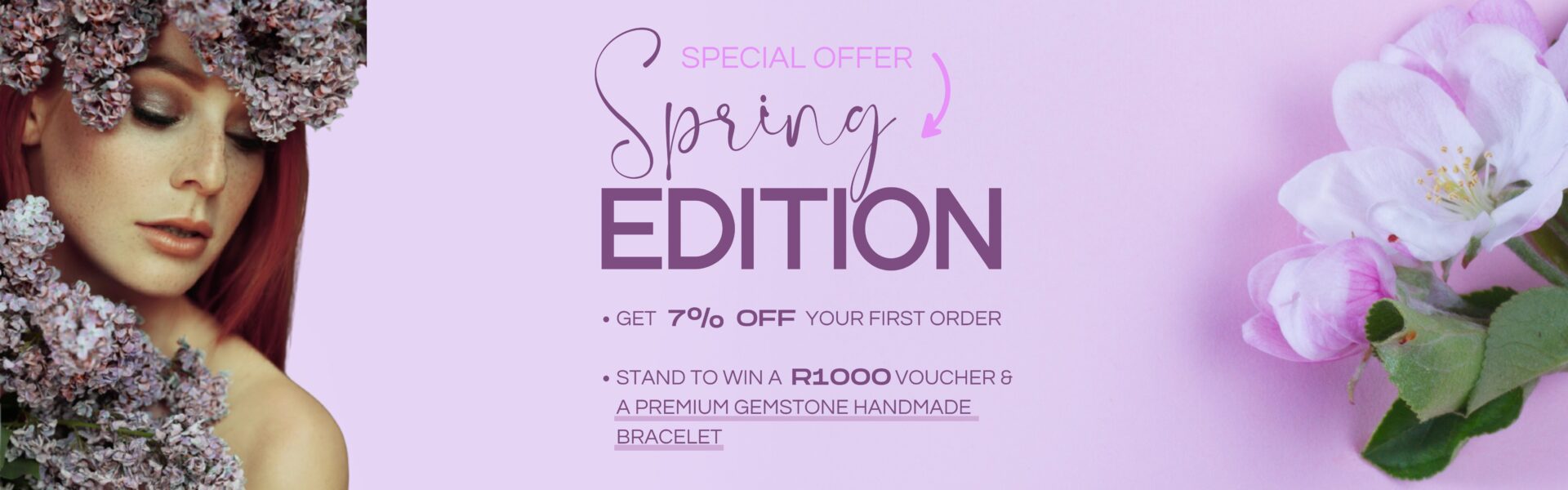 Hello Indigo Halo Online Store HIH Spring Site Banner
