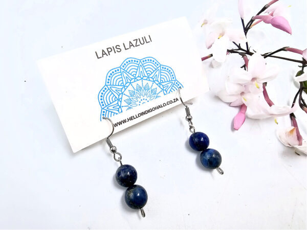 Lapis Lazuli Dangle Earrings