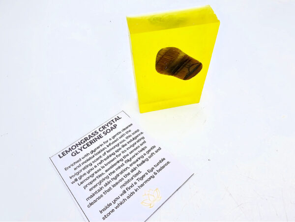 Lemongrass Crystal Glycerine Soap