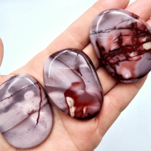 Mookaite Palm Stone Flat (cm)