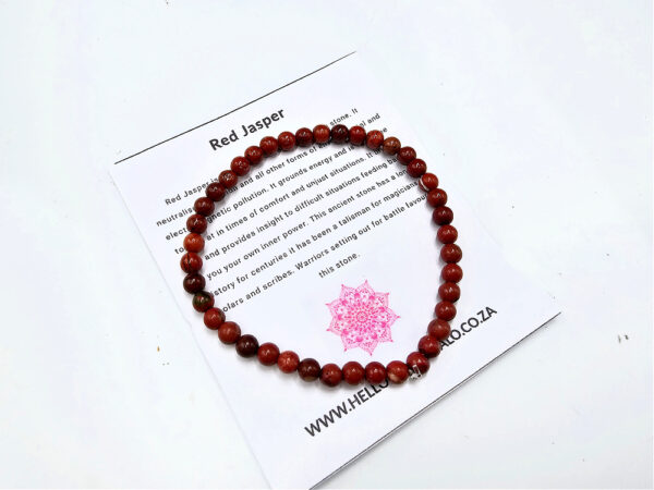 Red Jasper Bangle (4mm)