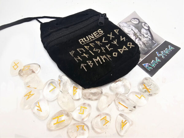 Rune Stones (Clear Quartz)
