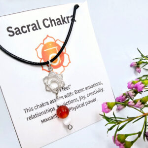 Sacral Chakra Necklace - Carnelian