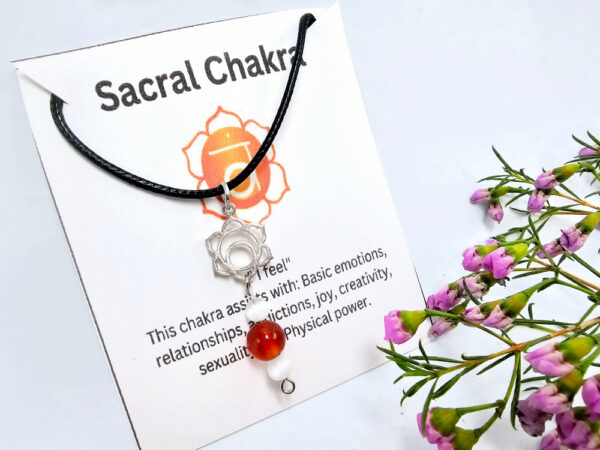 Sacral Chakra Necklace - Carnelian