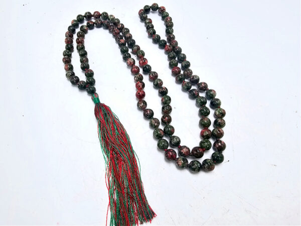 Unakite Mala Necklace