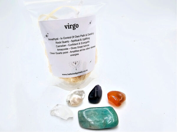 Virgo Tumble Stone Bag