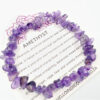 Amethyst Chips Bangle
