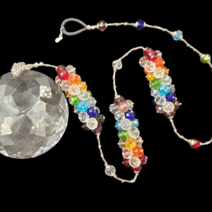 Round Large Flat Rainbow Sun Catcher