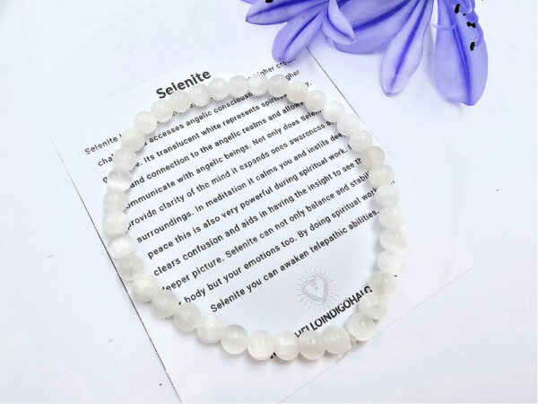 Selenite Bangle (4mm)