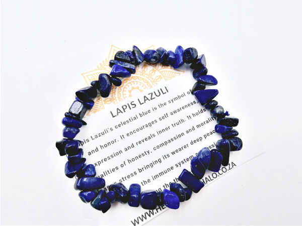 Lapis Lazuli Chips Bangle
