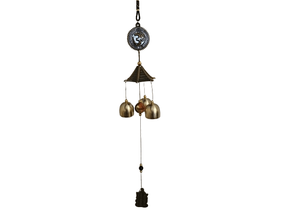 OM Pagoda & Ganesha Bell Wind Chime OM Pagoda & Ganesha Bell Wind Chime