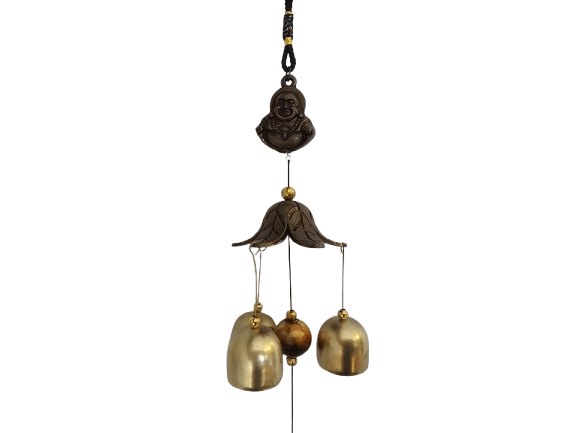 Buddha Pagoda & Bell Wind Chime Buddha Pagoda & Bell Wind Chime - Image 2