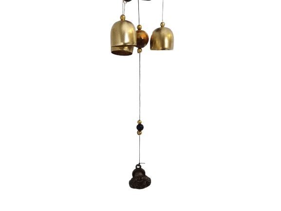Buddha Pagoda & Bell Wind Chime Buddha Pagoda & Bell Wind Chime - Image 3