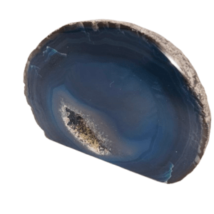 Agate Geode Standing Freeform A (Blue)