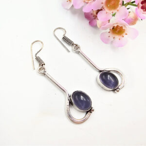 Amethyst Earrings Free Spirit