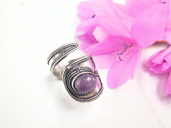 Amethyst Wrap Ring