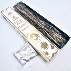 *Aroma Crystal Scents (Selenite Smudge Kit)