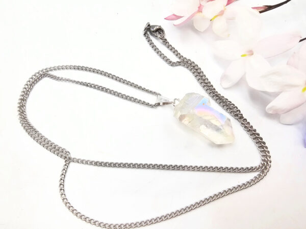 Aura Quartz Point Necklace - Image 2