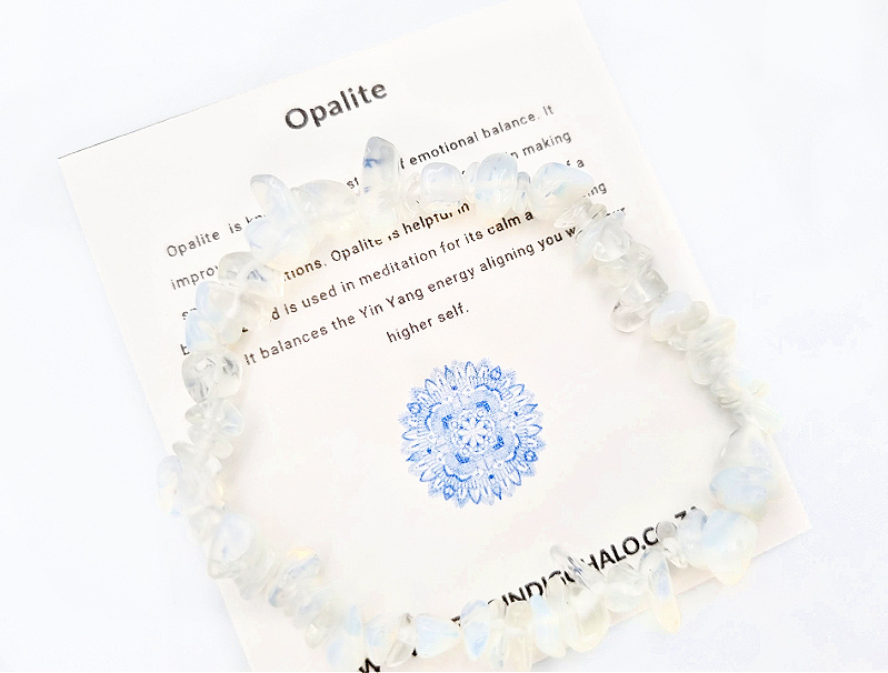 Opalite Chips Bangle Opalite Chips Bangle