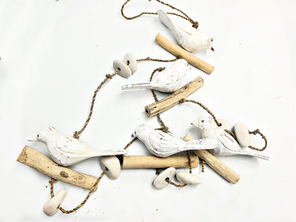 Birds Wood Hanging Decor (130cm) - Image 2