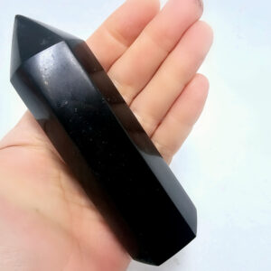 Black Basalt Polished Point A (328g)