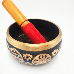 Black Mantra Singing Bowl Medium