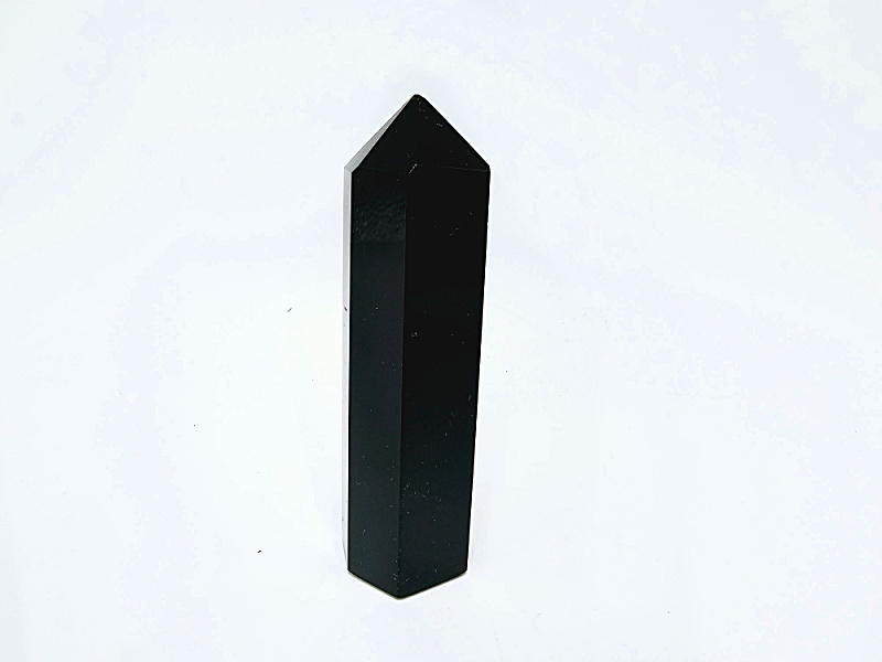 Black Obsidian Crystal Point (8-10cm) Black Obsidian Crystal Point (8-10cm)