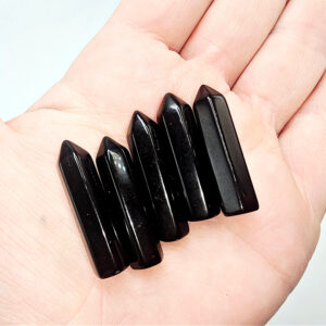 Black Obsidian Polished Point