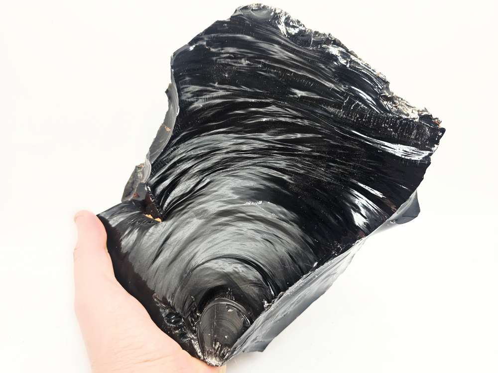 Black Obsidian Rough Large A (4.49kg) Black Obsidian Rough Large